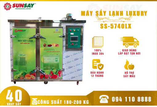Máy sấy lạnh chất lượng cao 40 Khay SS-5740LX